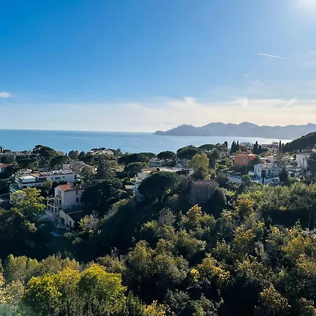 Lägenhet Large, Light And Modern 2 Bedroomed In With Sea Views, Pool And Lovely Terrace - 1503 Cannes