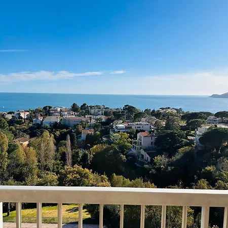 Lägenhet Large, Light And Modern 2 Bedroomed In With Sea Views, Pool And Lovely Terrace - 1503 Cannes